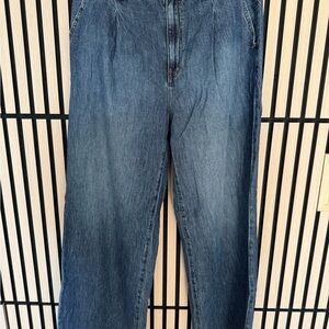 Madewell Blue Denim Trousers